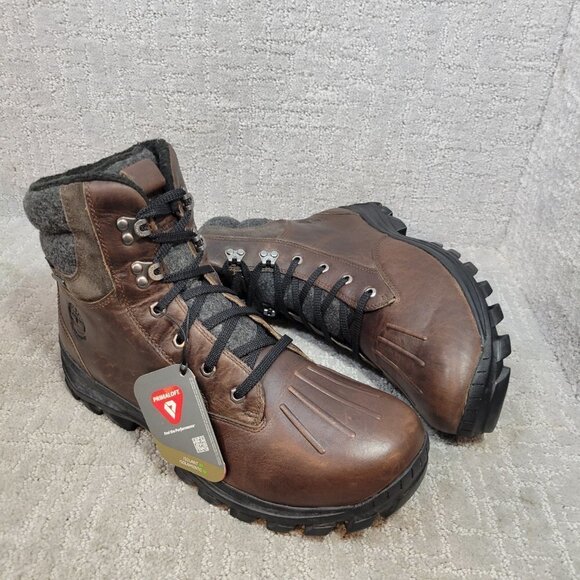 Timberland Chillberg Men's Size 11 US Brown Leather Waterproof Combat Boots A186 - Picture 10 of 10